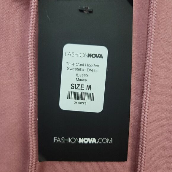 Fashion nova hooded sweatshirt dress, medium - Picture 5 of 9